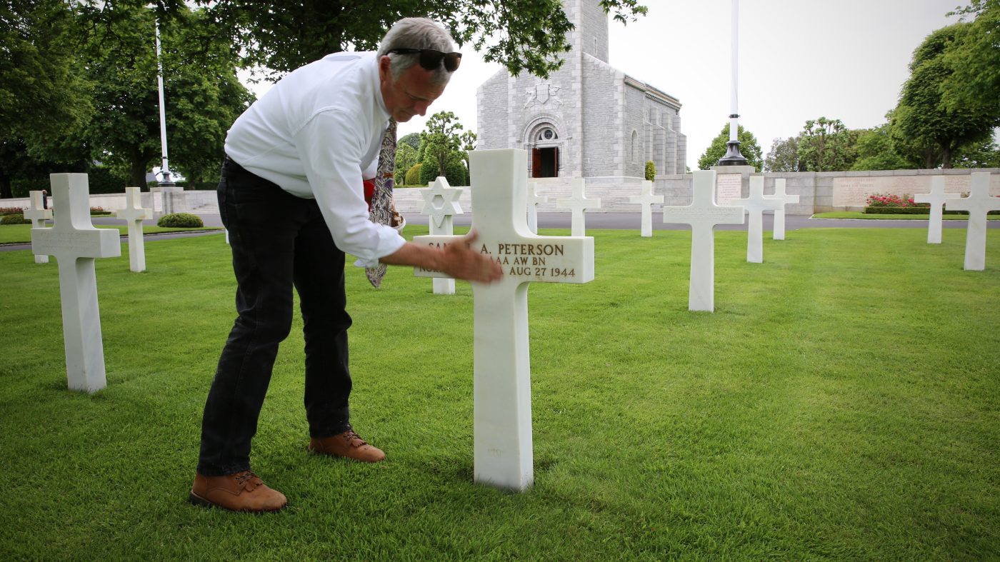 Brittany American Cemetery Superintendent David Bedford